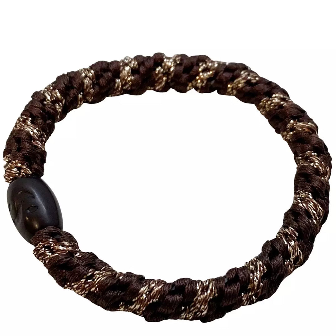 annica vallin supersnodden bronze glitter/brown