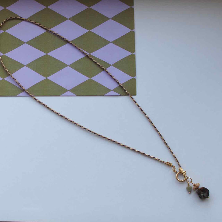 widaro ketting cord fall charms (kies je kleur)