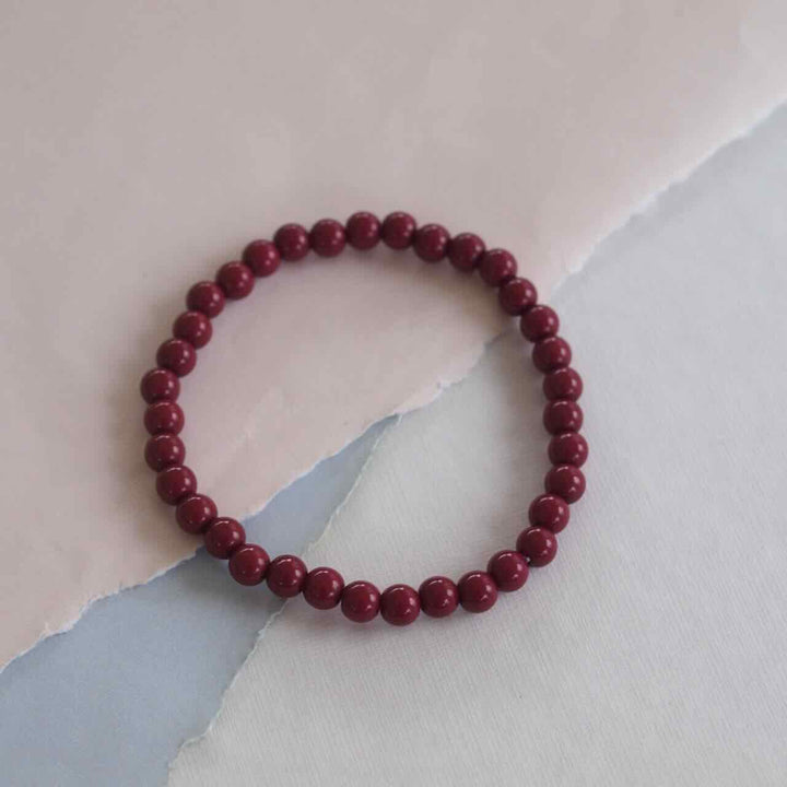 widaro armband burgundy red