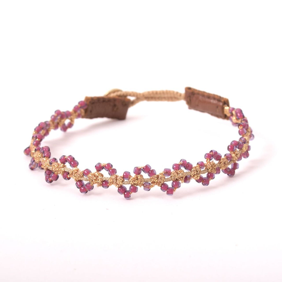 ibu jewels armband cap lotte purple
