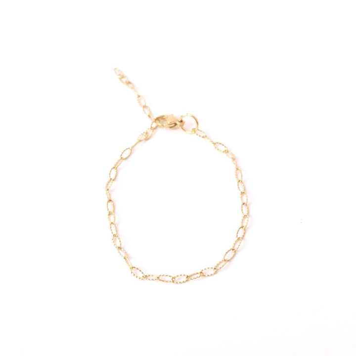 widaro chain armband goud