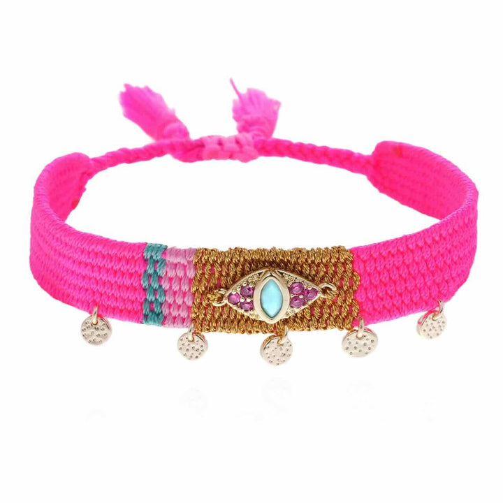 Hipanema armband Ciprus rose