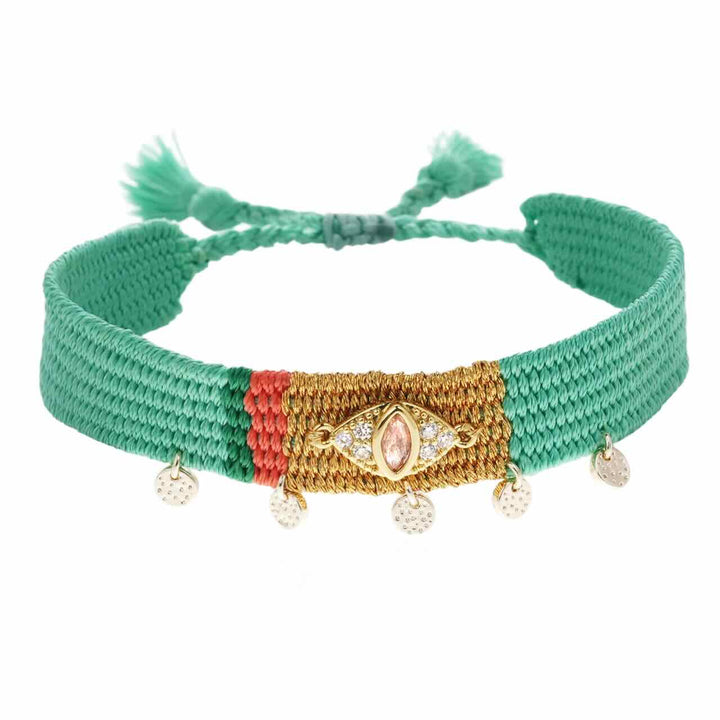 Hipanema armband Ciprus Vert