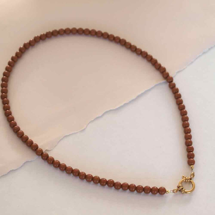 widaro ketting cognac brown