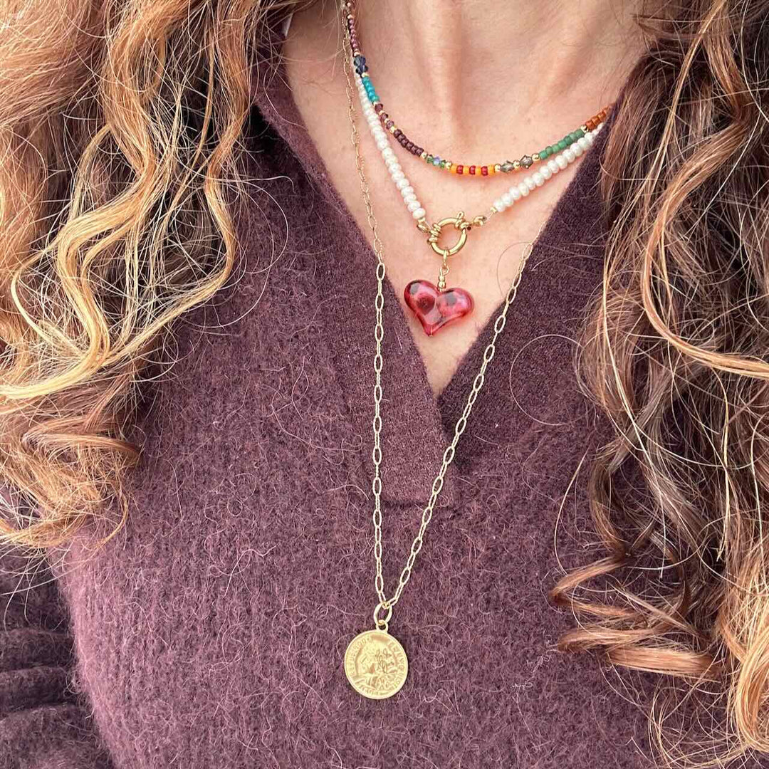 widaro ketting colorful sparkle