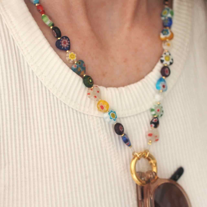 widaro brillenketting colourhearts