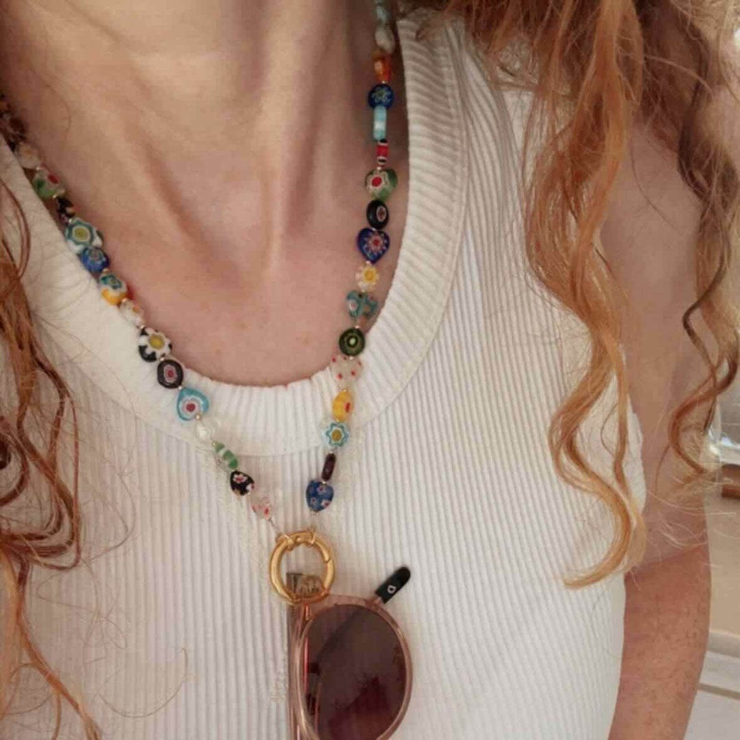 widaro brillenketting colourhearts
