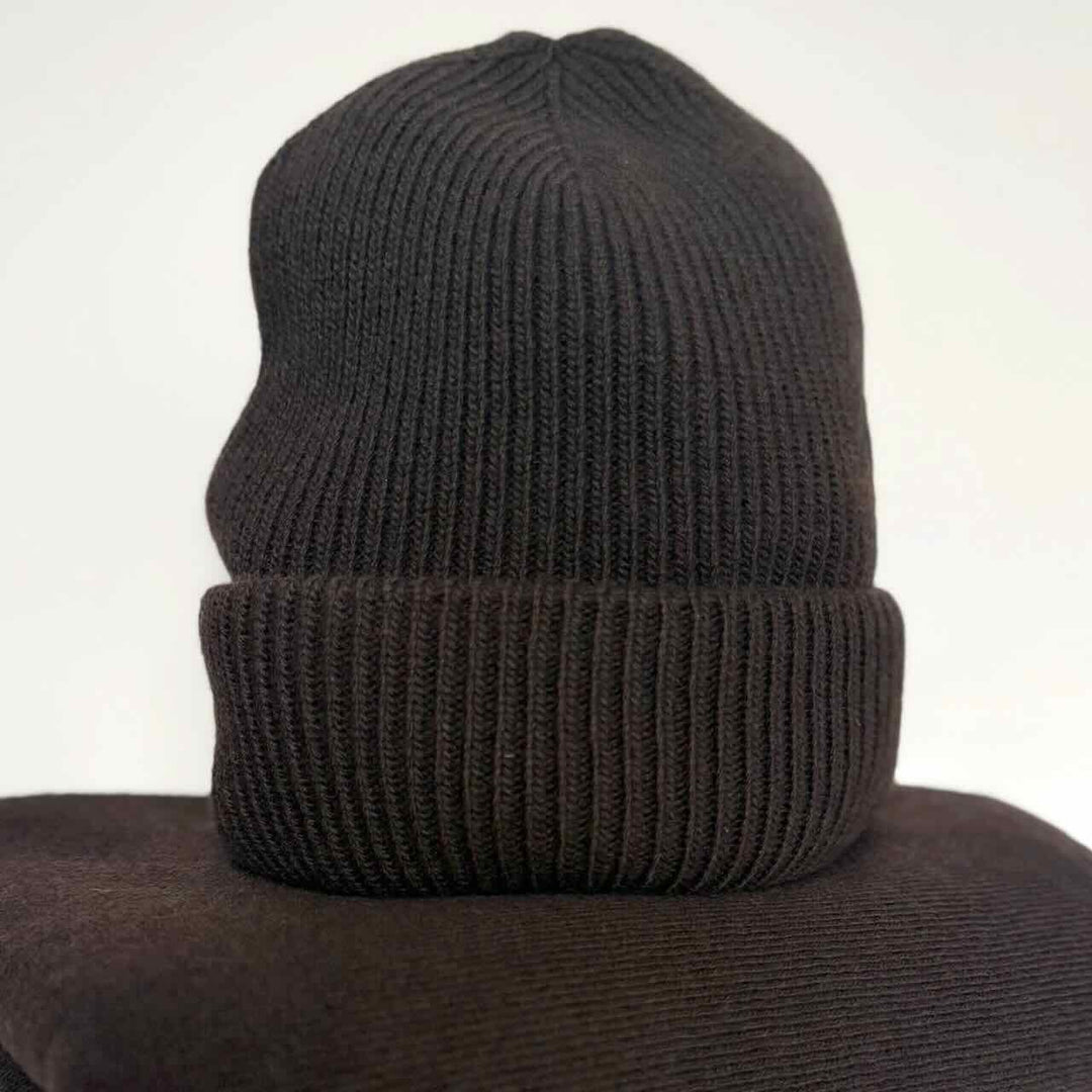sjaalmania beanie dark brown