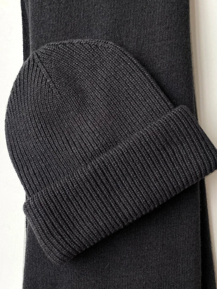 sjaalmania beanie graphite