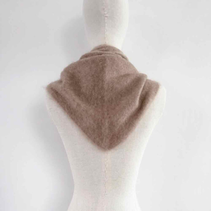sjaalmania sjaal cosy triangle 100% brushed cashmere autumn