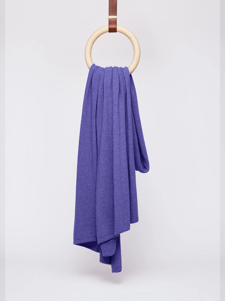 sjaalmania sjaal cosy chic long soft purple