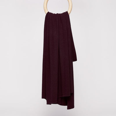 sjaalmania sjaal cosy chic long burgundy