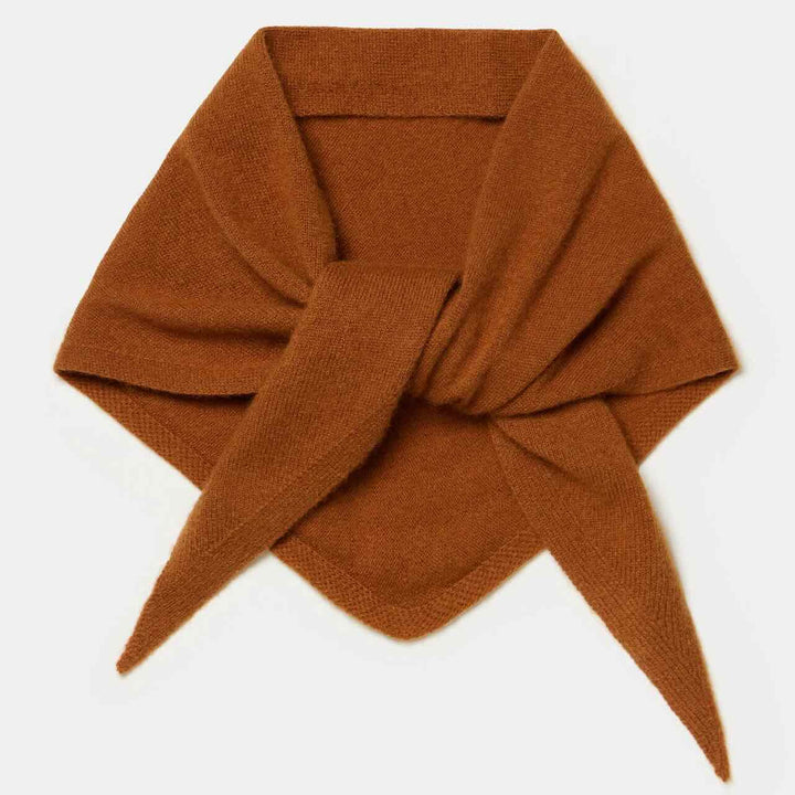 sjaalmania sjaal cosy triangle small shale