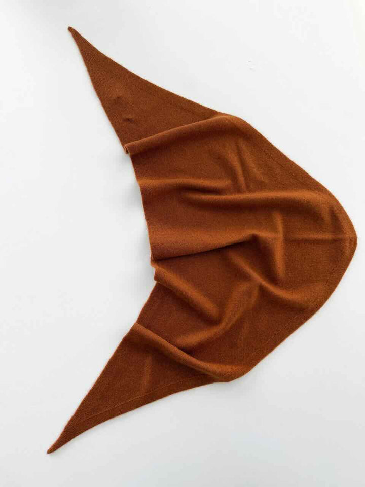 sjaalmania sjaal cosy triangle small shale