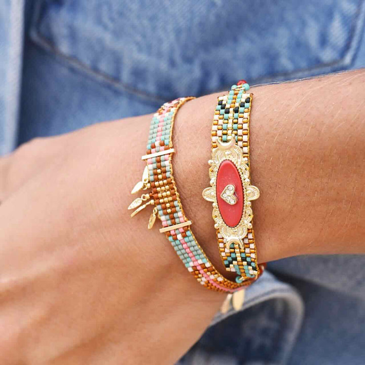 Hipanema armband Dayquiri ambre
