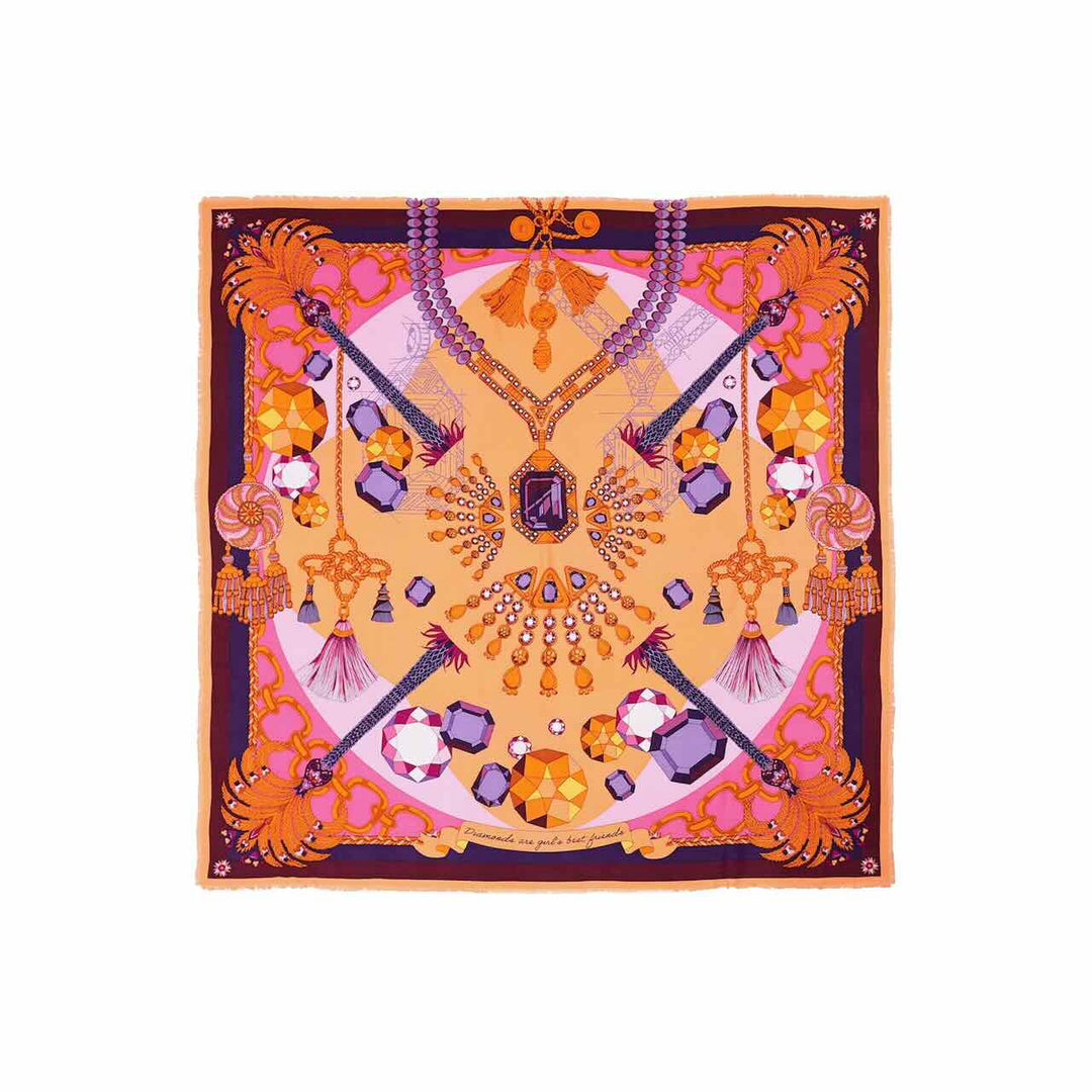 wild paris sjaal diamonds big corail