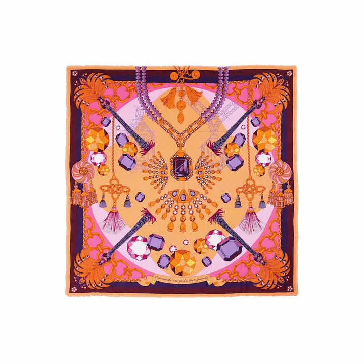 wild paris sjaal diamonds big corail
