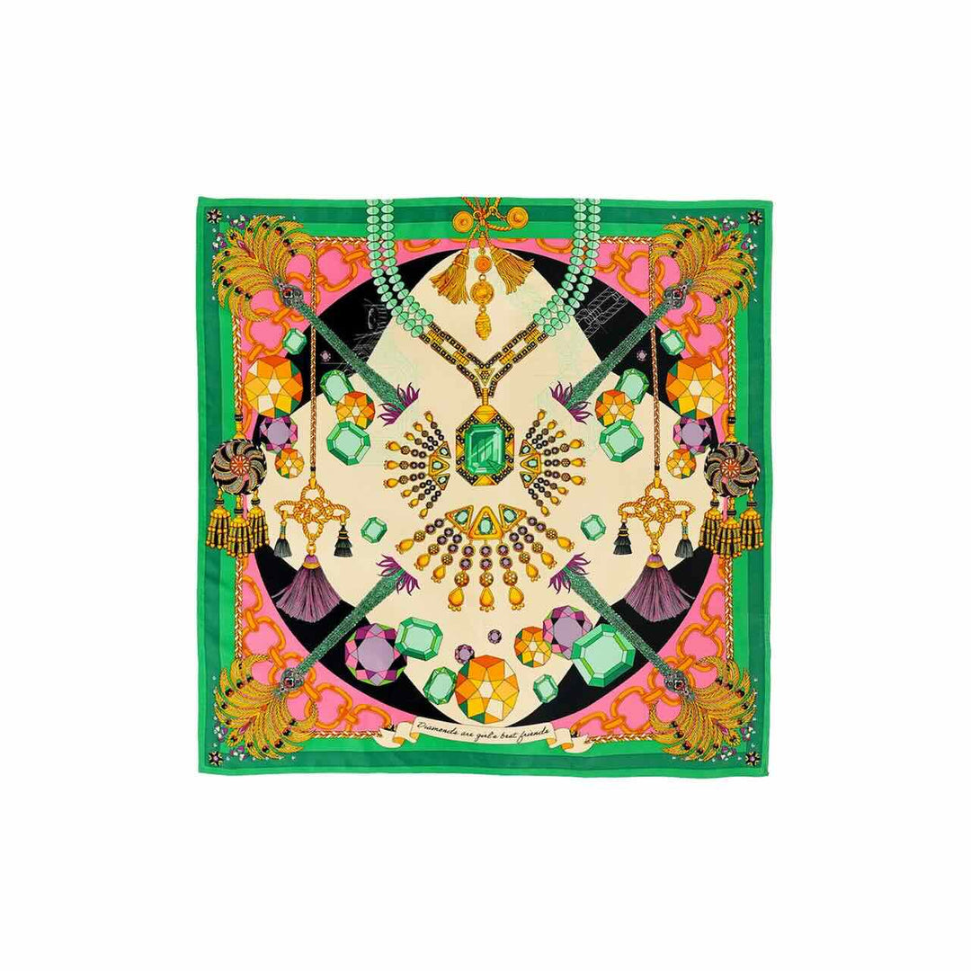 wild paris sjaal diamonds mini vert