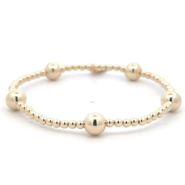 pscallme armband dot 5 7mm (kies goud/zilver)