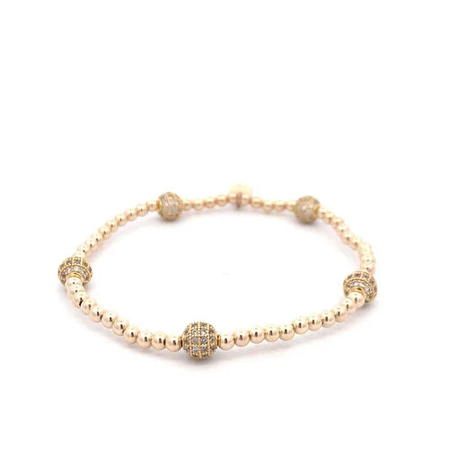 pscallme armband dot 5 luxe gold