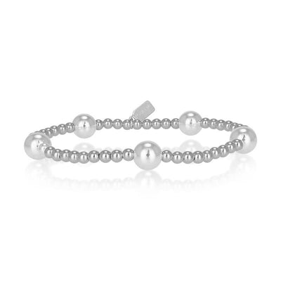 pscallme armband 5 dot gold/zilver