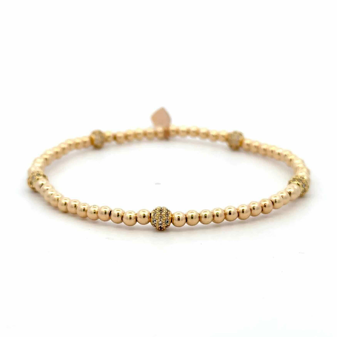 pscallme armband dot 5 luxe small gold