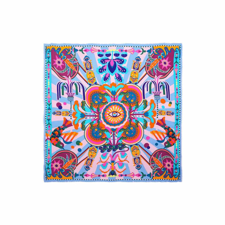 wild paris sjaal echanted blue big
