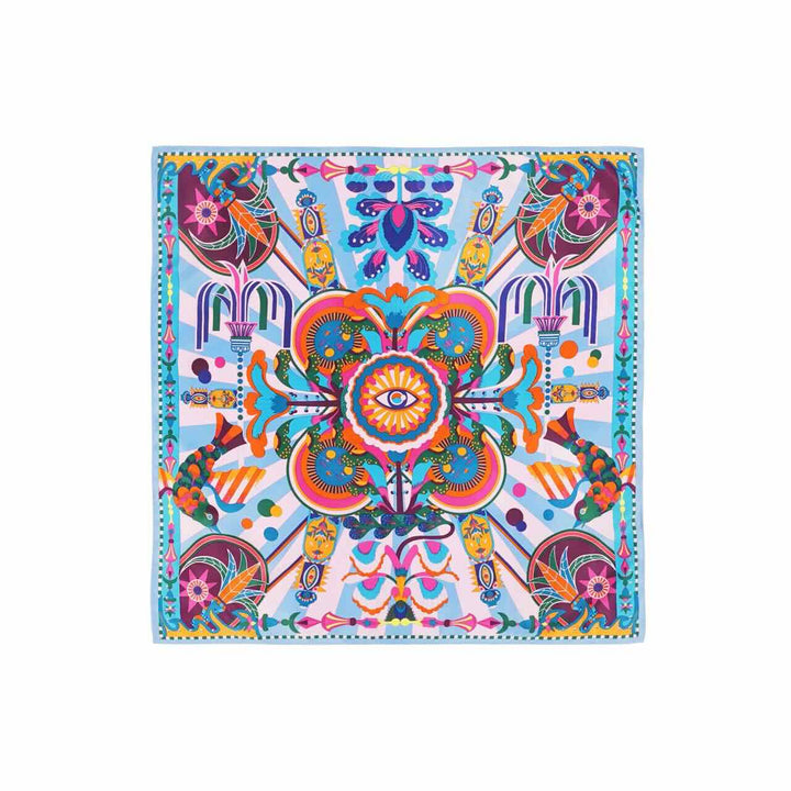 wild paris sjaal enchanted blue mini