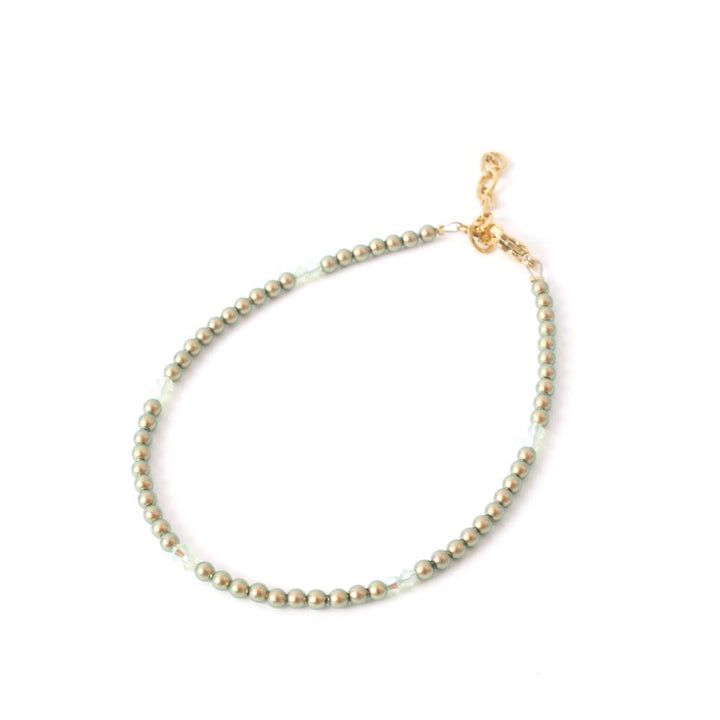widaro enkelbandje green (kies gold/silver)