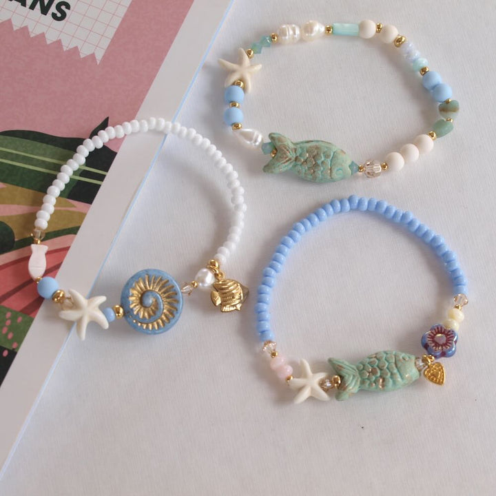 widaro armband fishy fish blue (kies je soort)