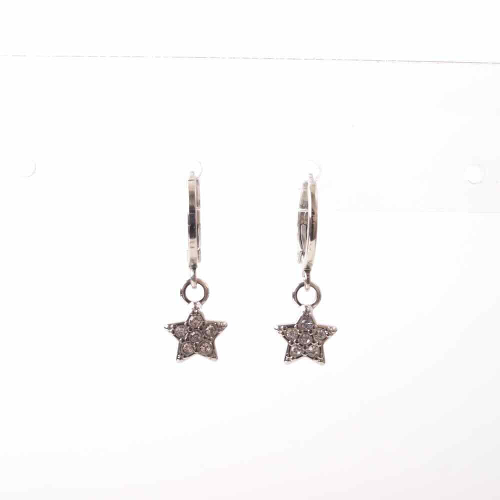 widaro oorbellen glitter stars (kies goud/zilver)