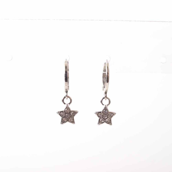 widaro oorbellen glitter stars (kies goud/zilver)