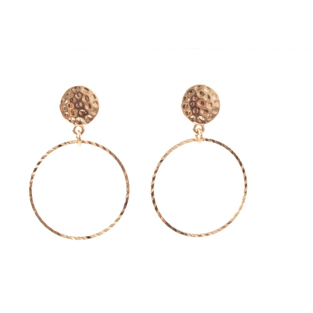 widaro oorbellen golden roundies
