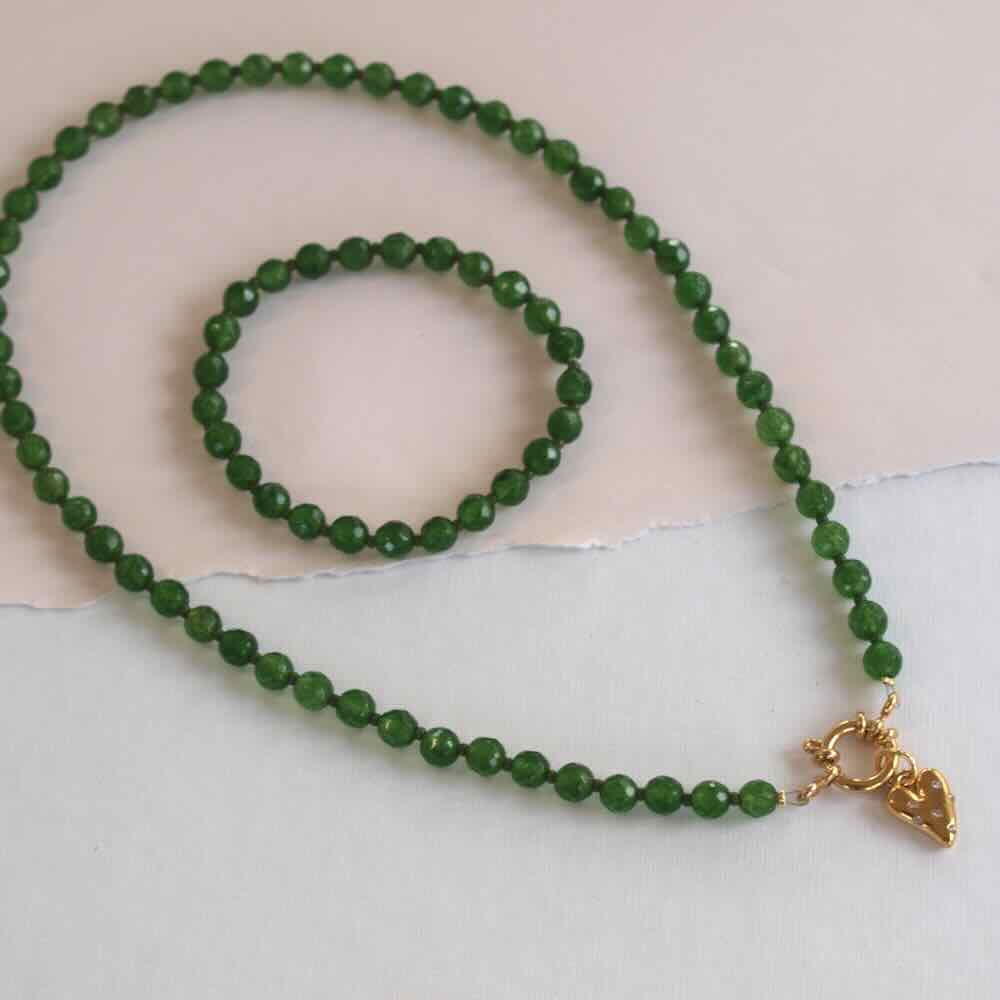 widaro armband green agate