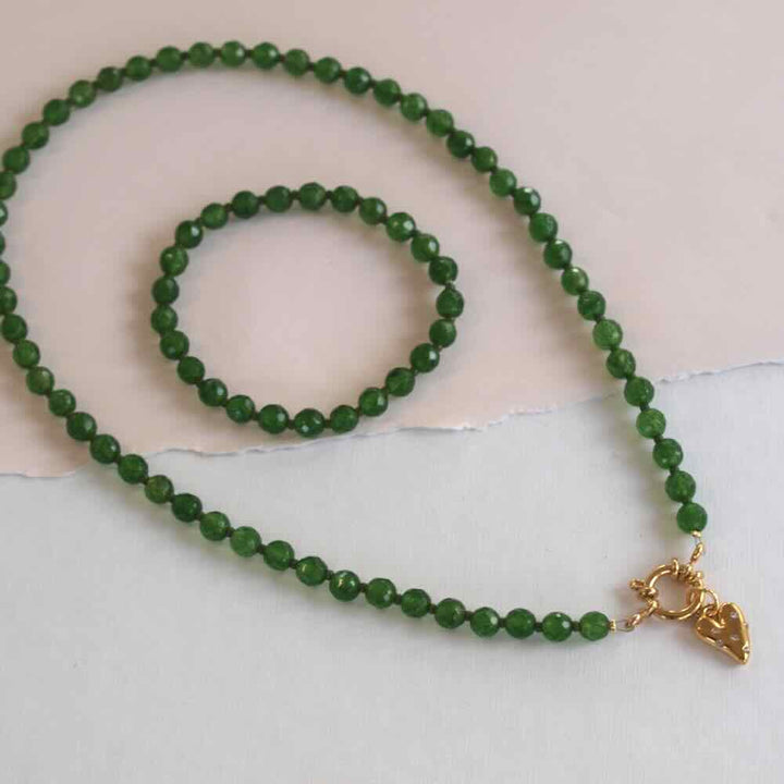 widaro armband green agate