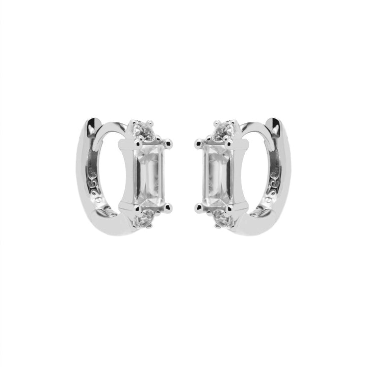 karma oorbellen hinged hoops classic (kies goud/zilver)