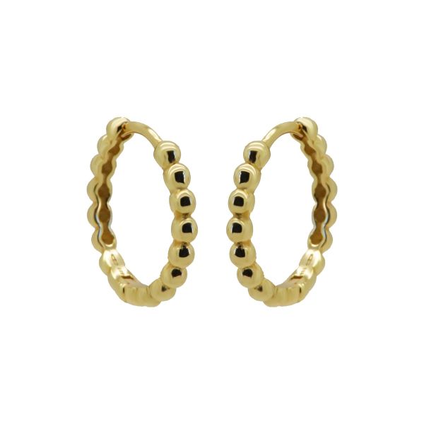 karma oorbellen hinged hoops lissa
