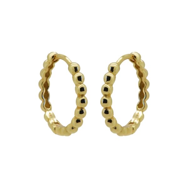 karma oorbellen hinged hoops lissa