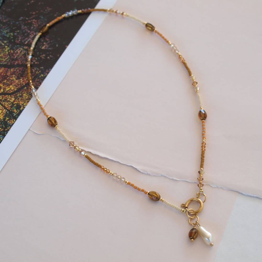 widaro ketting golden naturel (kies je lengte)