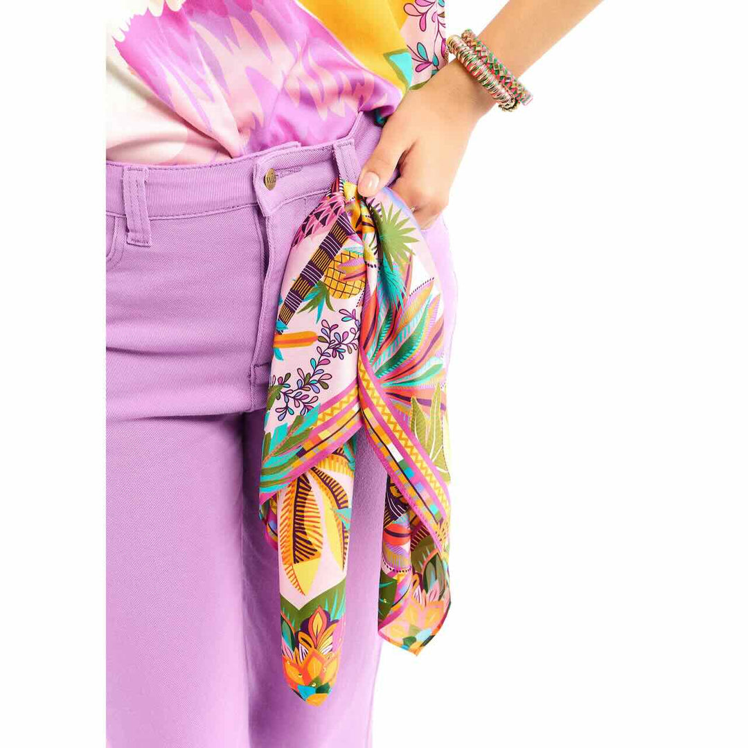 wild paris sjaal hawaii rose mini