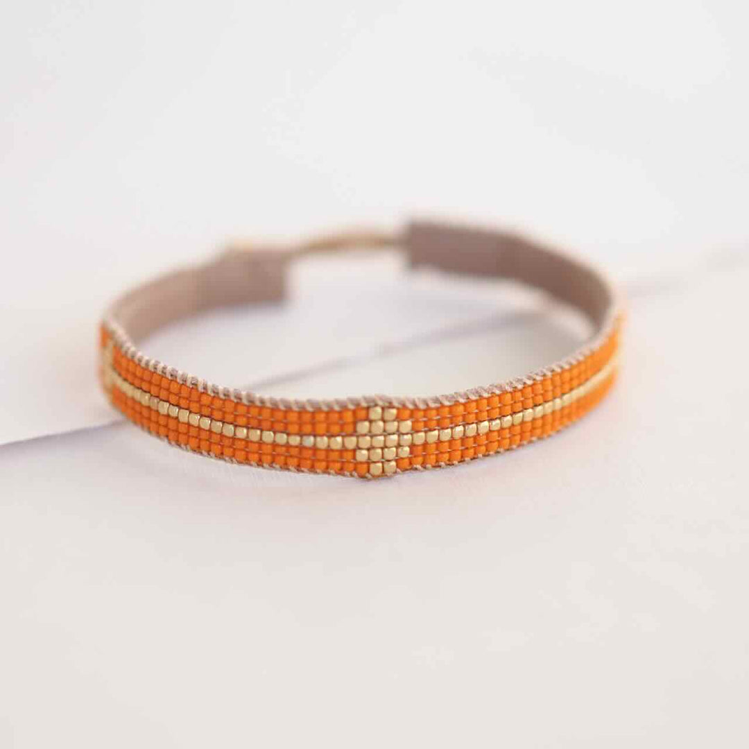 ibu jewels armband arrow orange