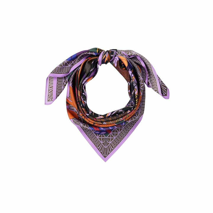 wild paris sjaal jardin d'hiver medium violet