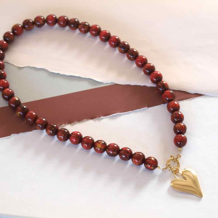 widaro ketting red brown