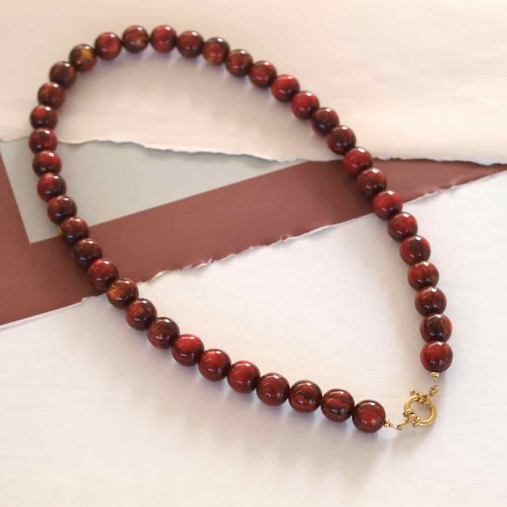 widaro ketting red brown