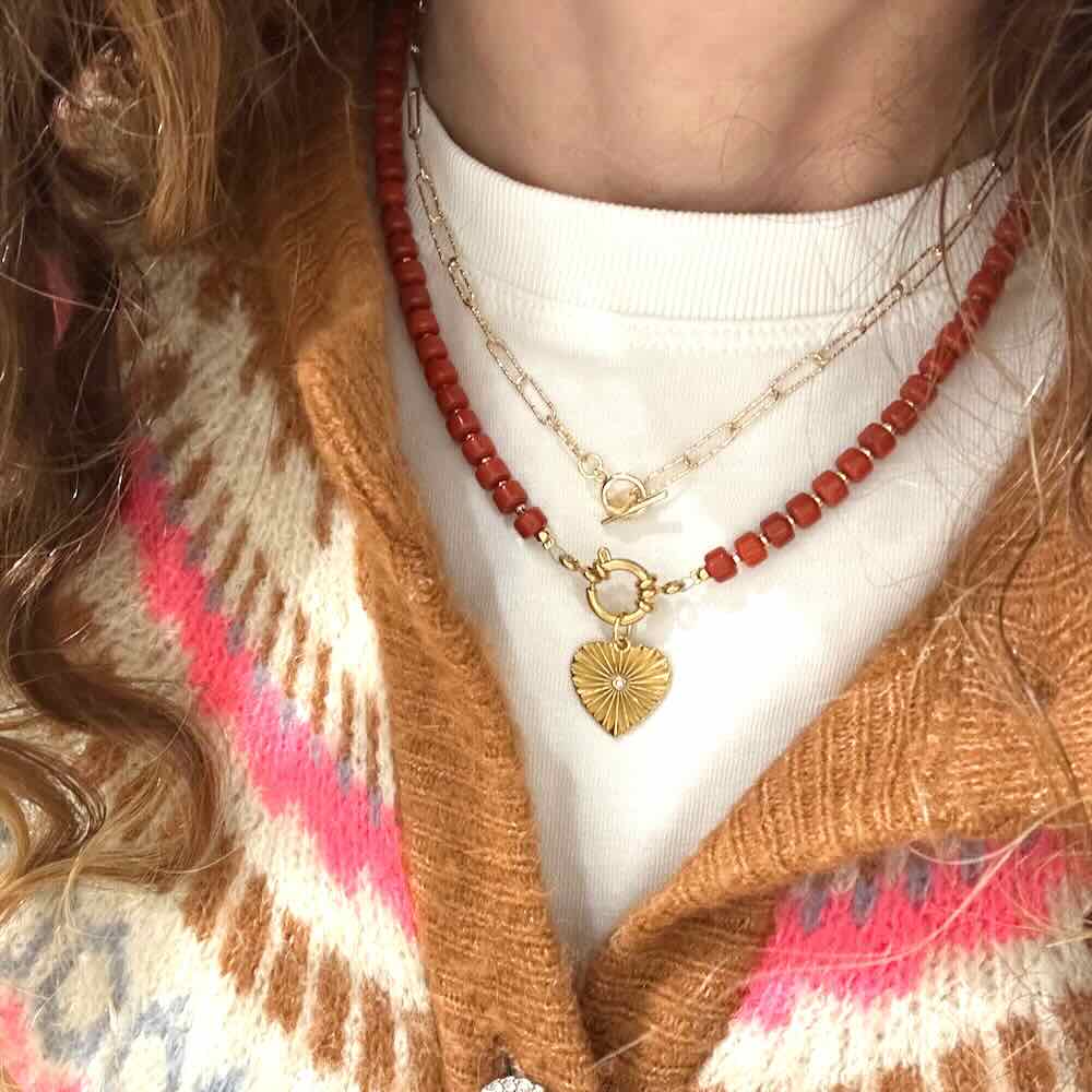 widaro ketting warm tones