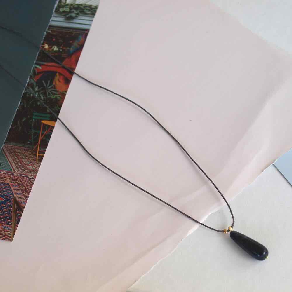 widaro ketting cord with drop