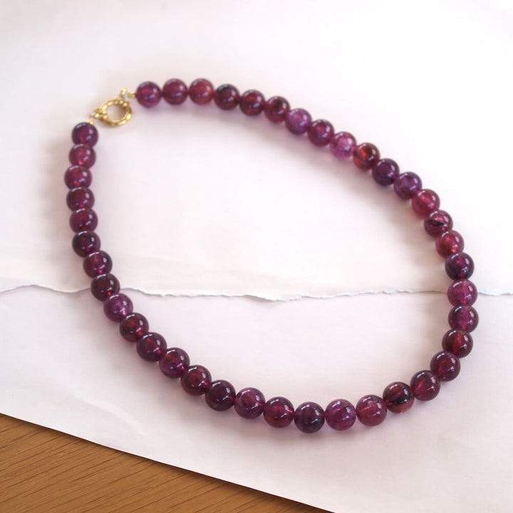 widaro ketting aubergine purple