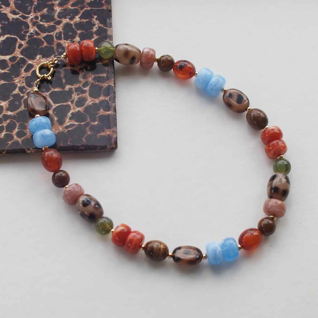 widaro ketting big blue brown