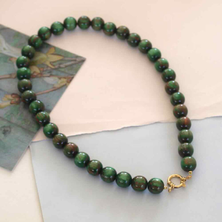 widaro ketting big green brown