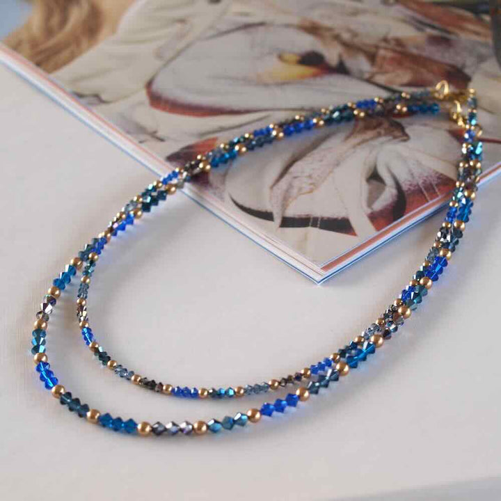 widaro ketting blue mix (kies je grootte)
